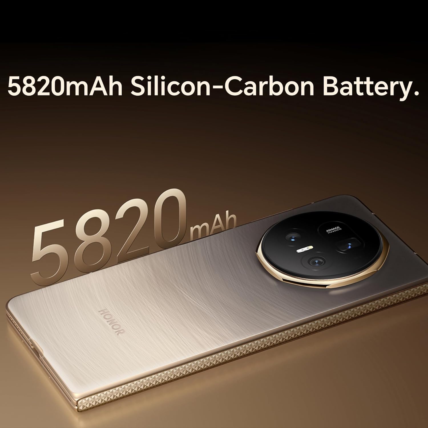 HONOR Magic V5 5G MBH-N49 512GB 16GB RAM Dawn Gold SIM-Free Unlocked Folding Mobile Phone